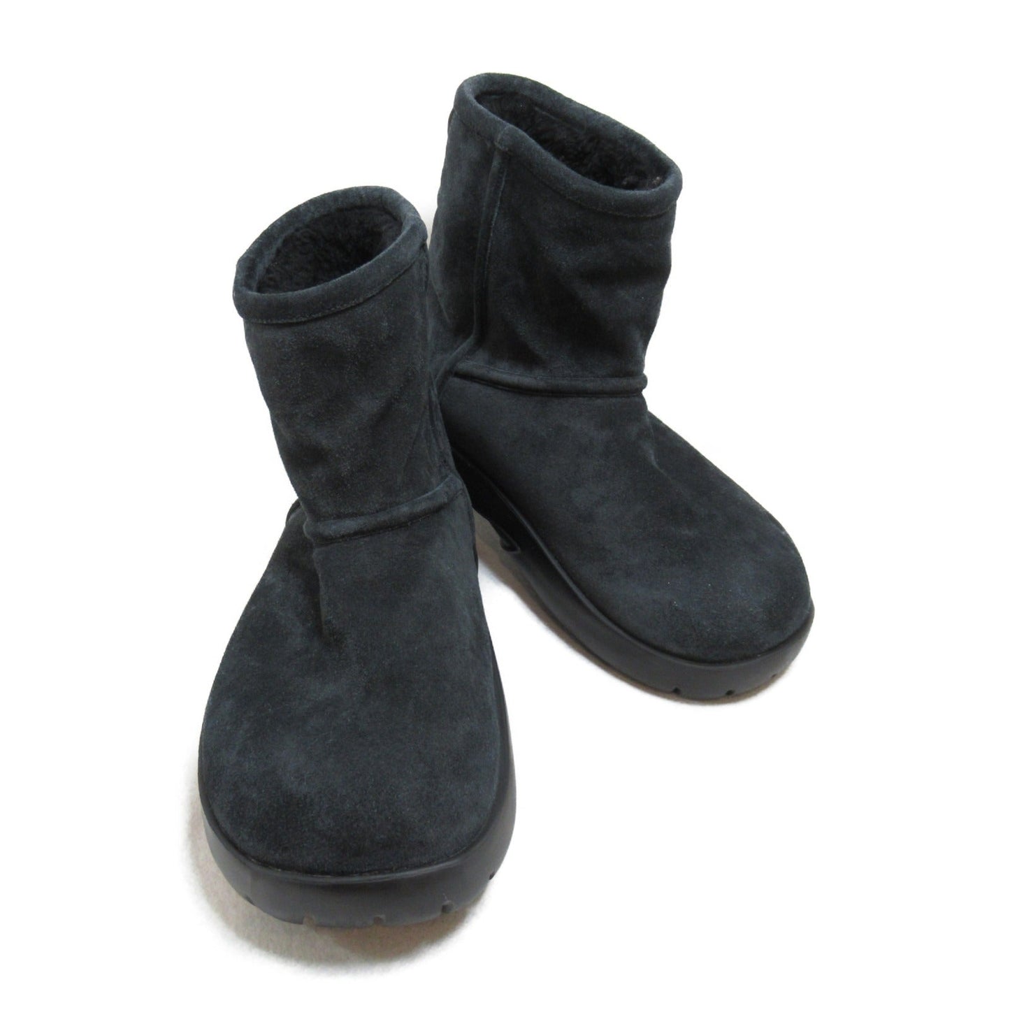 Bottega Veneta MOUTON BOOTS SHOES SHOES BLACK