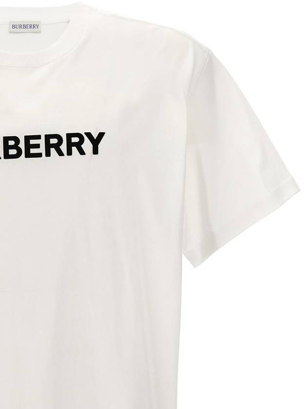 Burberry Logo Print Short Sleeve T-Shirt White
