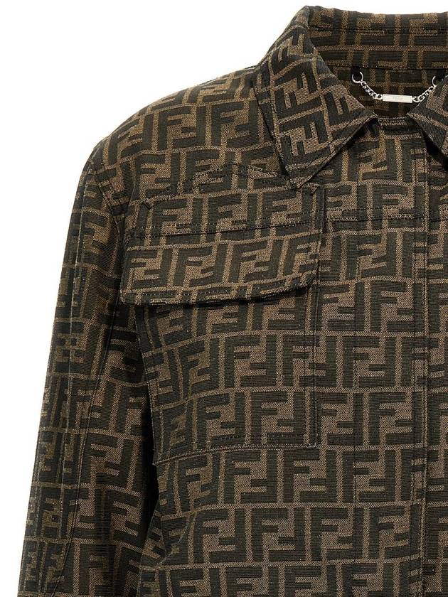 Fendi Fendi Ff Canvas Jacket