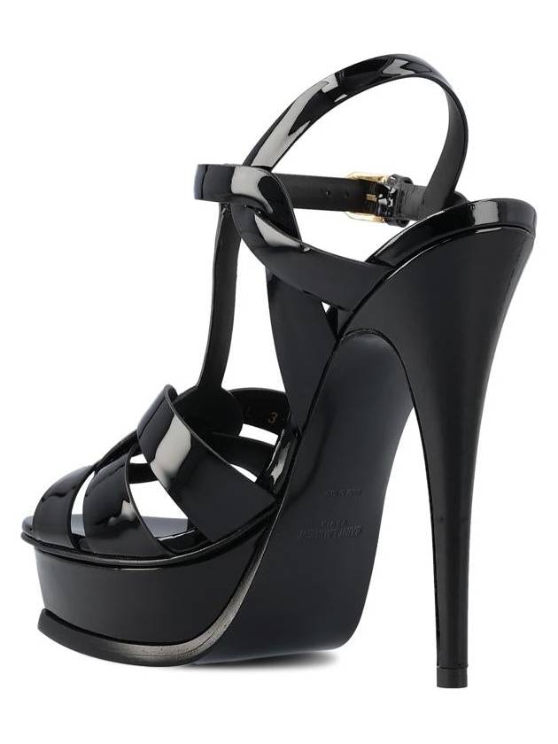 Saint Laurent leather platform sandals 315487AAAOW