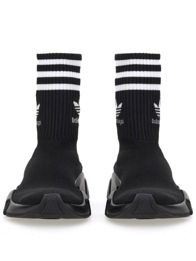 Balenciaga Speed Stretch Knit High Top Sneakers Black