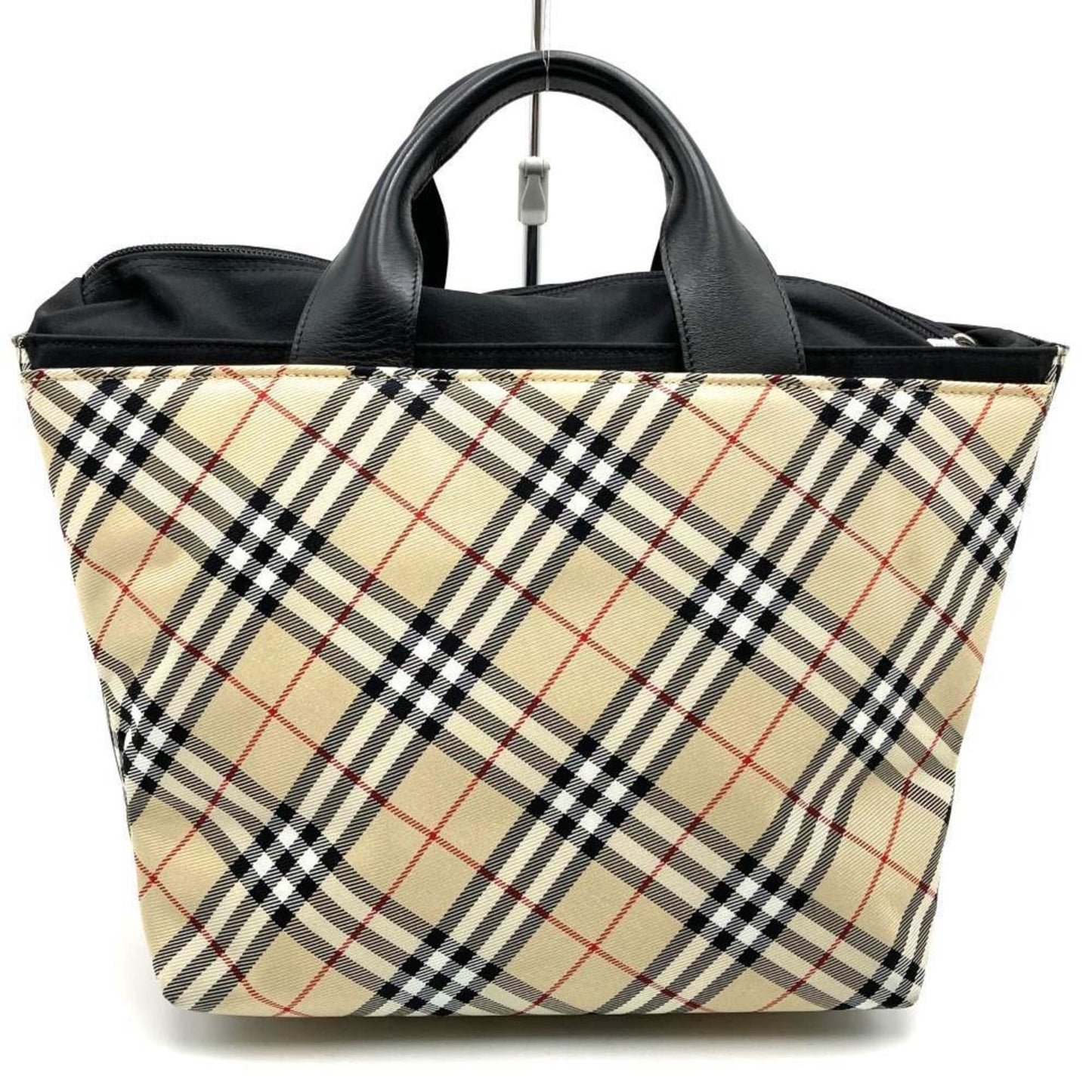 Burberry Nylon Leather Handbag ()