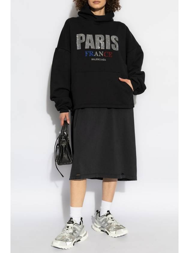 Balenciaga Balenciaga Sweatshirt With Logo, Women's, Black