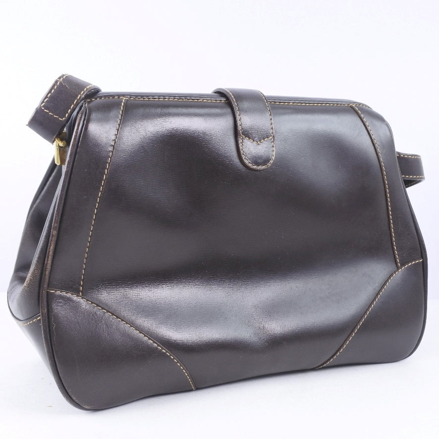 Gucci Vintage Leather Shoulder Bag