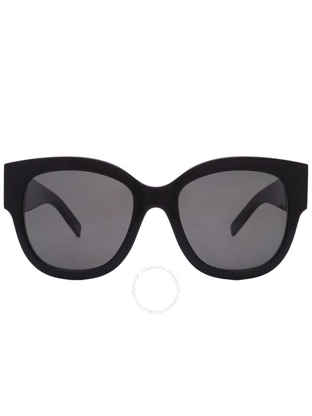 Saint Laurent Saint Laurent Grey Butterfly Ladies Sunglasses SL M95/F 001 56