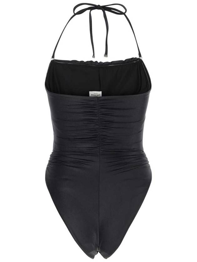 Saint Laurent 23 ss nylon one-piece swimsuit 735442Y37DF1000 B0650033346