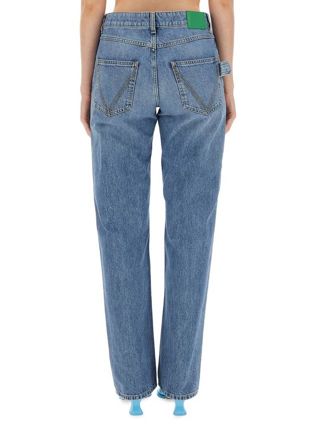 Bottega Veneta Boyfriend Denim Jeans Vintage Indigo Washed