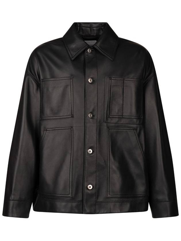 Bottega Veneta Bottega Veneta Leather Jacket Clothing