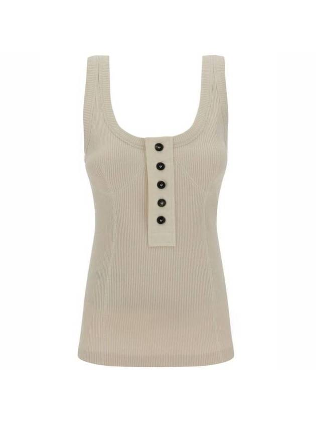 Bottega Veneta 24 ss Raise PLACKET Tank Top 779198 V3Z60 9028 B0111077103