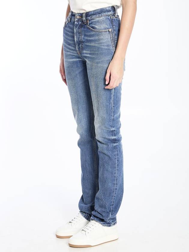 Saint Laurent 90's Slim Jeans Blue Denim