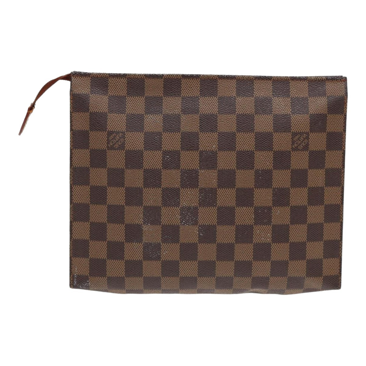 LOUIS VUITTON Damier Ebene Poche Toilette 26 Pouch N47543 LV 55311