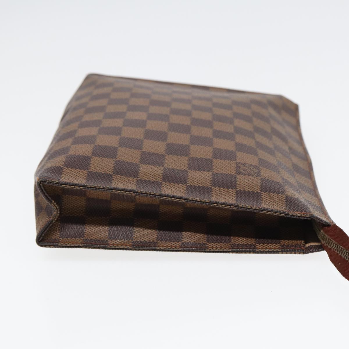 LOUIS VUITTON Damier Ebene Poche Toilette 26 Pouch N47543 LV 55311