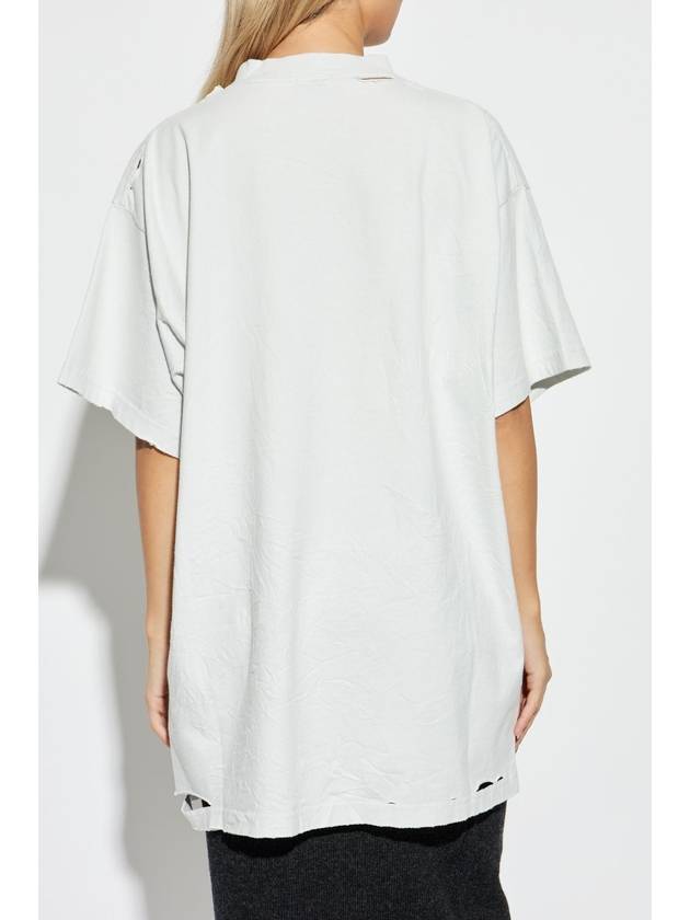 Balenciaga Balenciaga T-shirt With ‘vintage’ Effect, Unisex, Grey