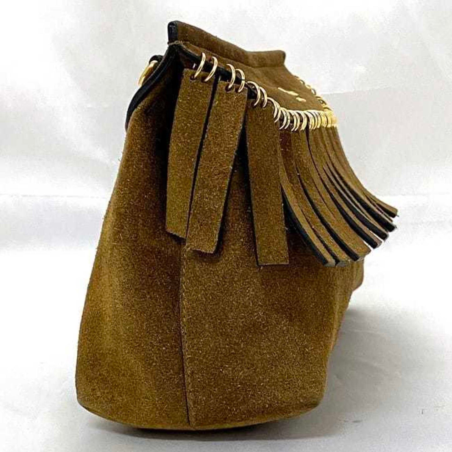 Burberry Suede Clutch Bag Shoulder Bag ()