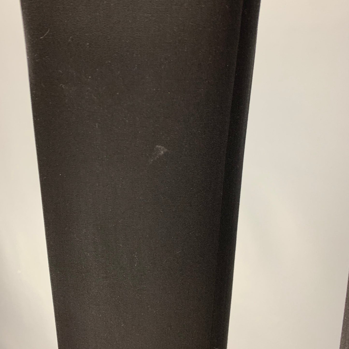 PRADA Size 4 Black Virgin Wool Embellishment Straight Dress Pants