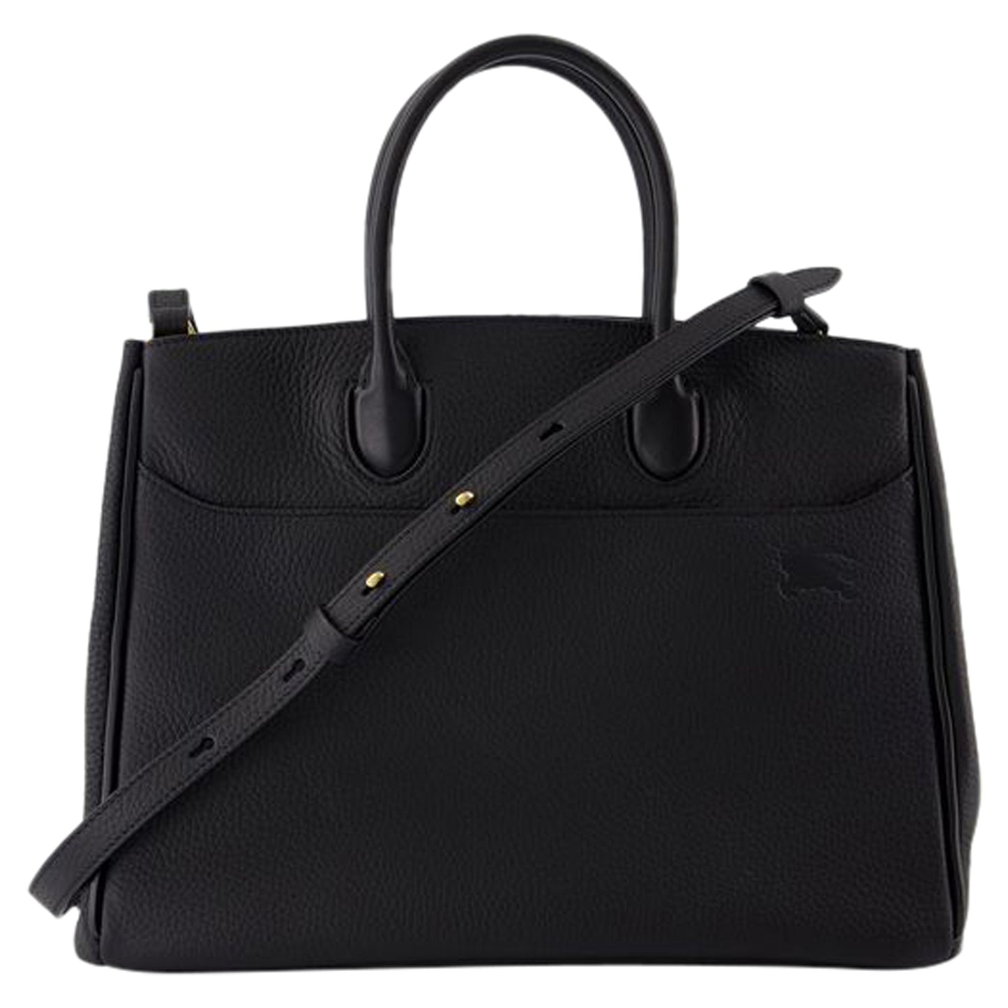 Small Rocking Horse Shopper Bag - Burberry - Leather - Black