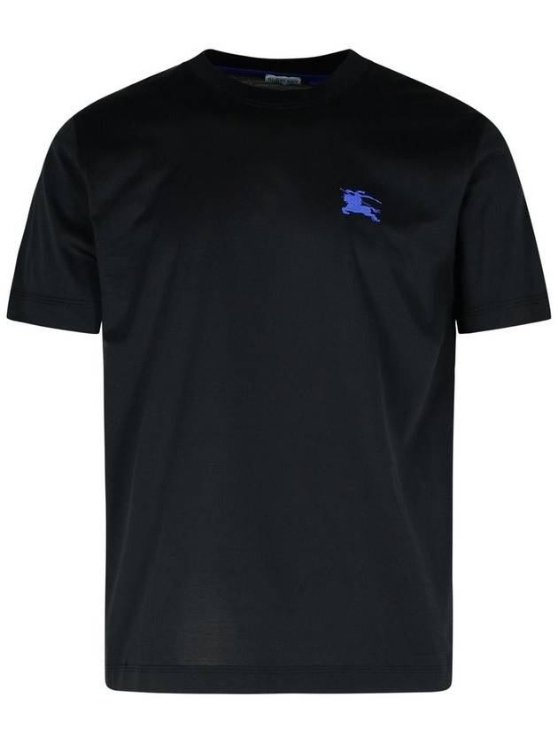 Burberry EKD Embroidered Short Sleeve T-Shirt Black