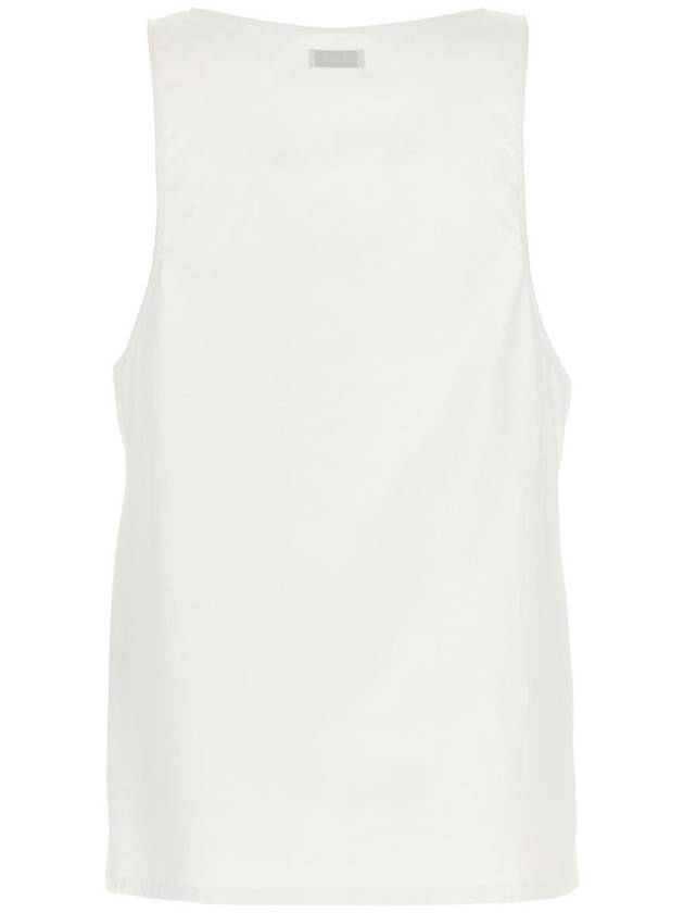 Saint Laurent Semi See-through Henry Tank Top 790074Y227W