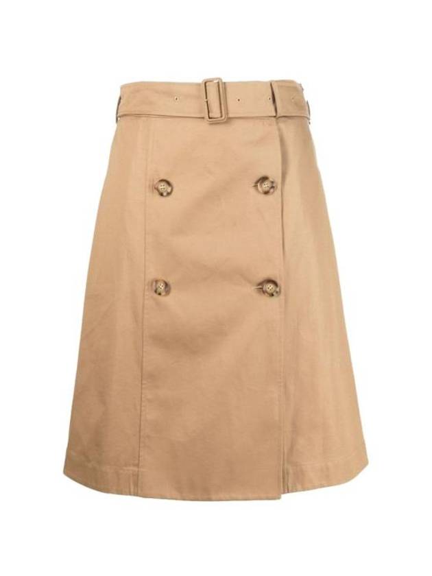 Burberry Short Skirt 8072535A1420 CAMEL NUDE NEUTRALS