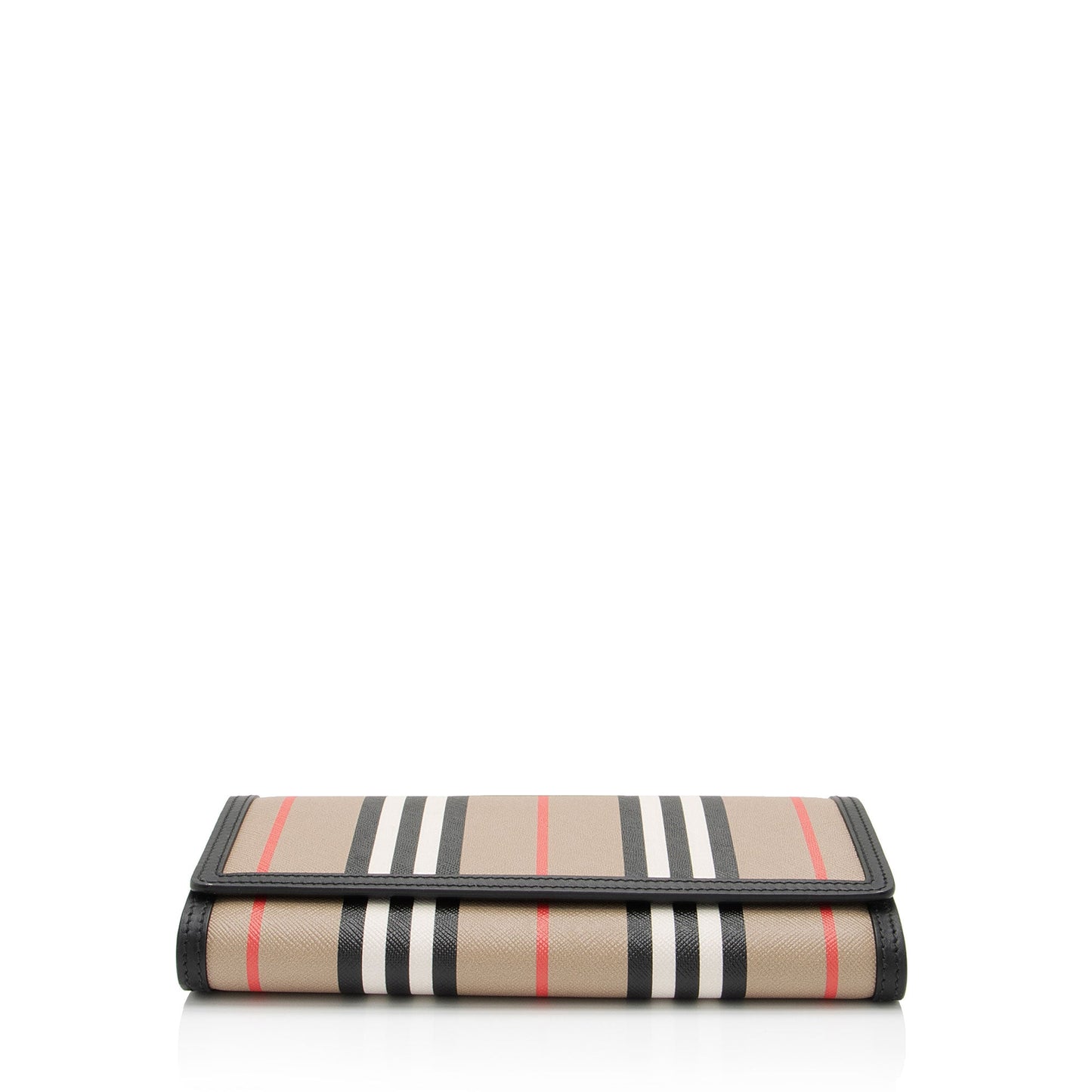 Burberry E-Canvas Icon Stripe Hannah Wallet on Strap