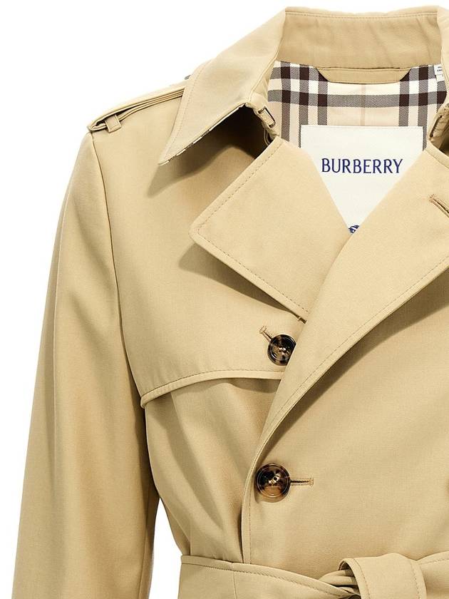 Burberry Burberry 'Sp25' Short Trench Coat