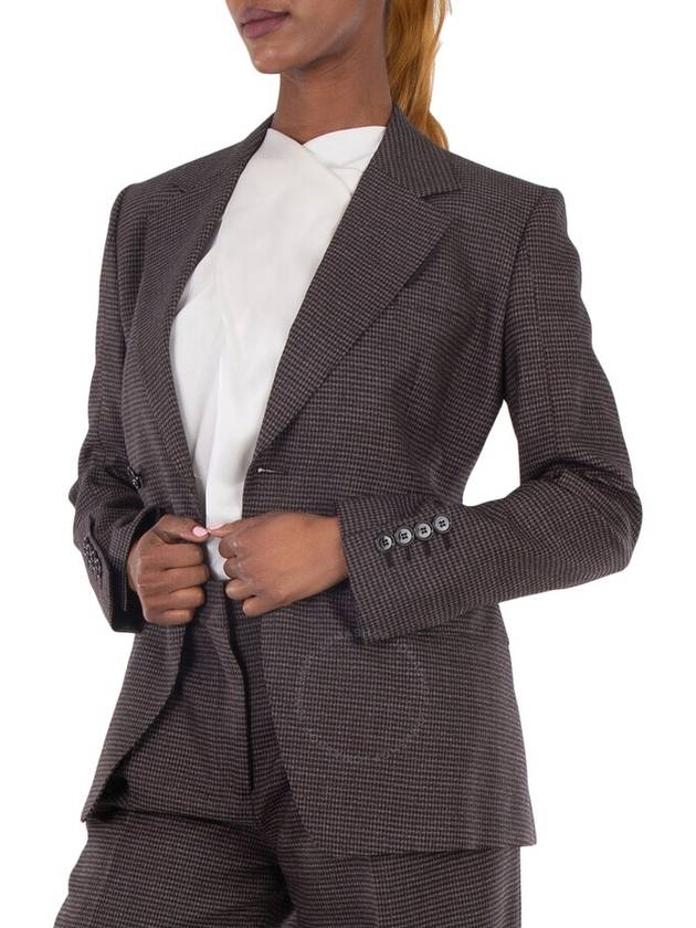 Burberry Houndstooth double breasted blazer 8071140