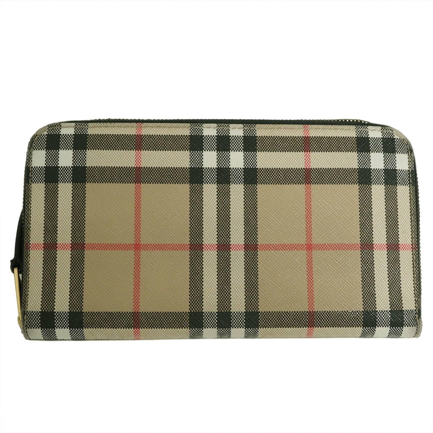 Burberry Pvc Leather Long Wallet (Bi-Fold) ()