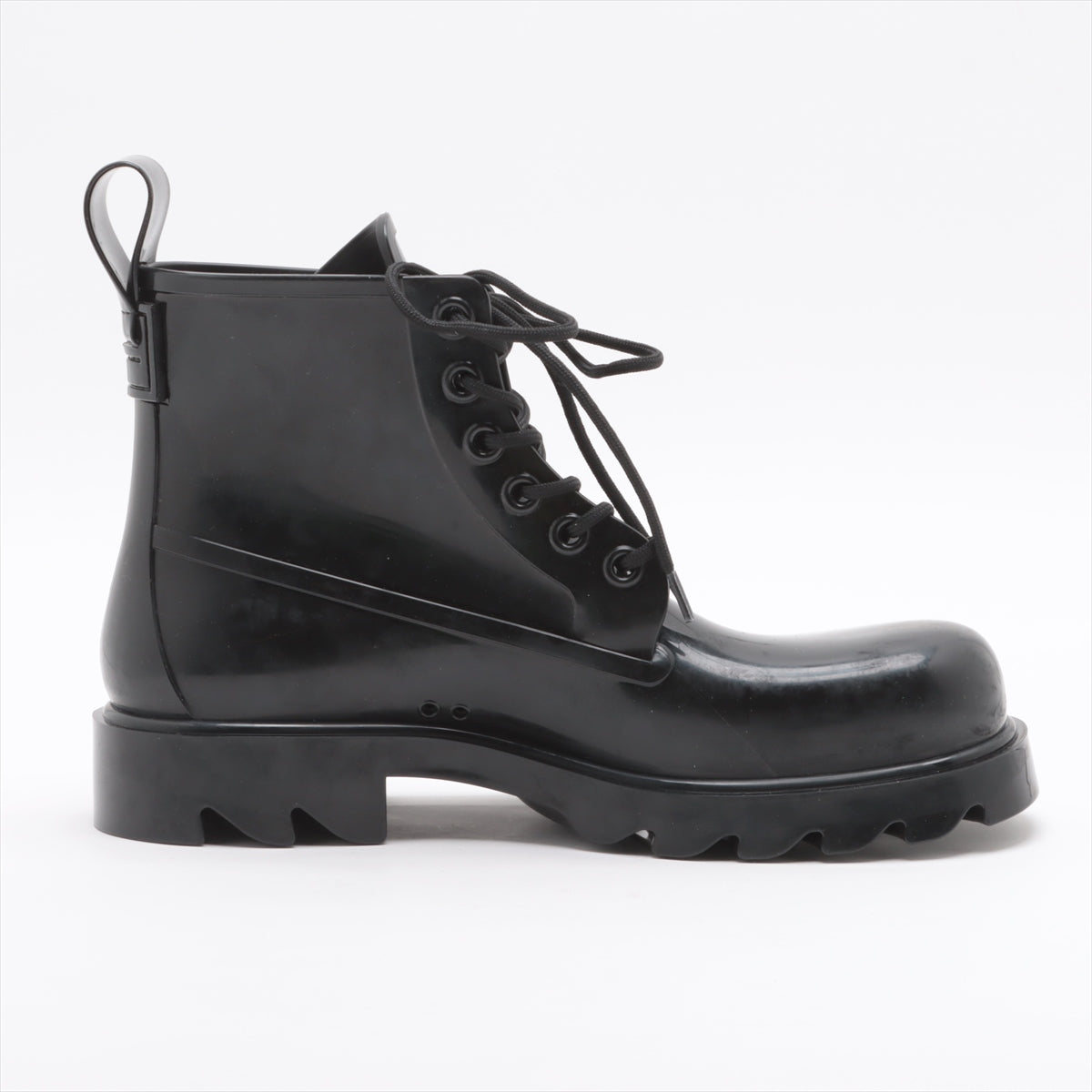 Bottega Veneta Laver Boots 41 Men Black Race Up Replacement Damaged Box Cover