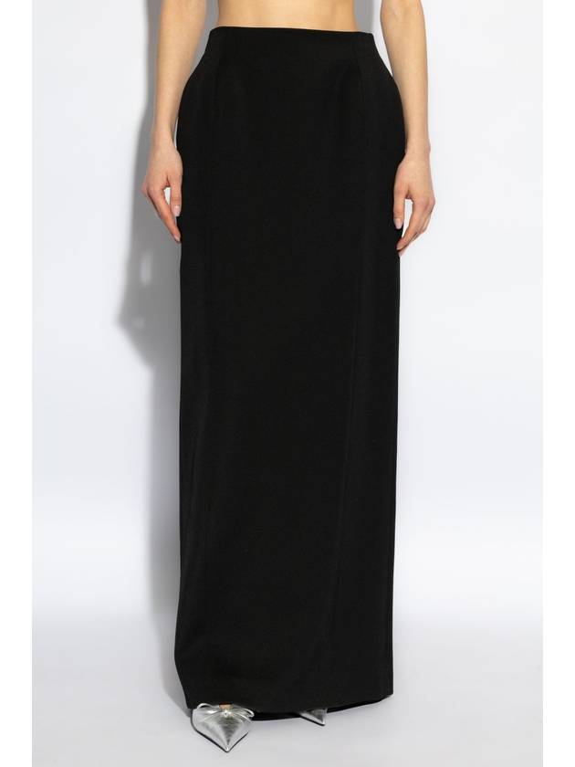 Balenciaga Balenciaga Skirt With Back Slit, Women's, Black