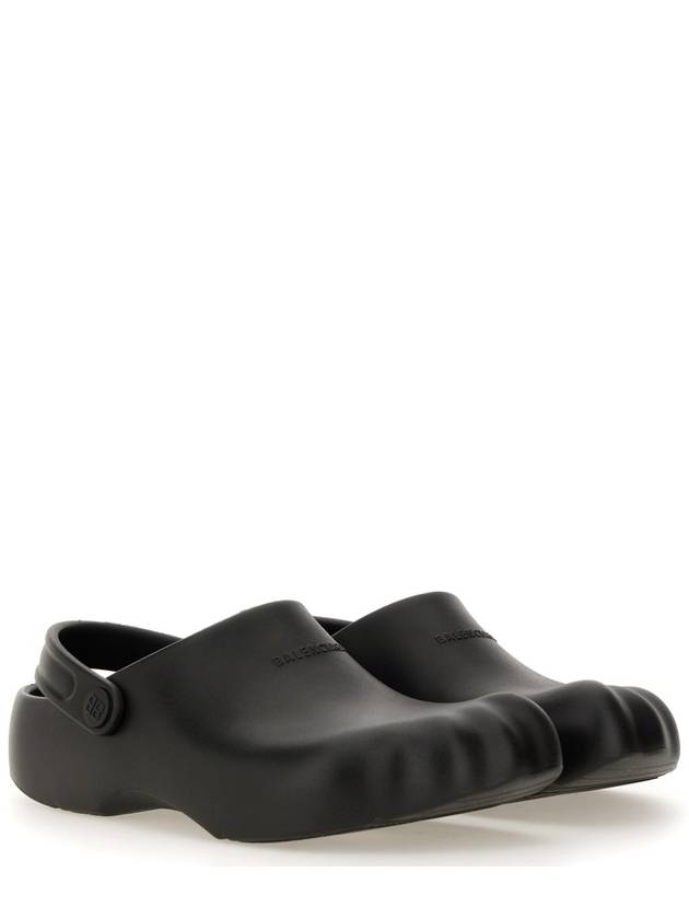 Balenciaga Sunday Molded Mule Slippers Black