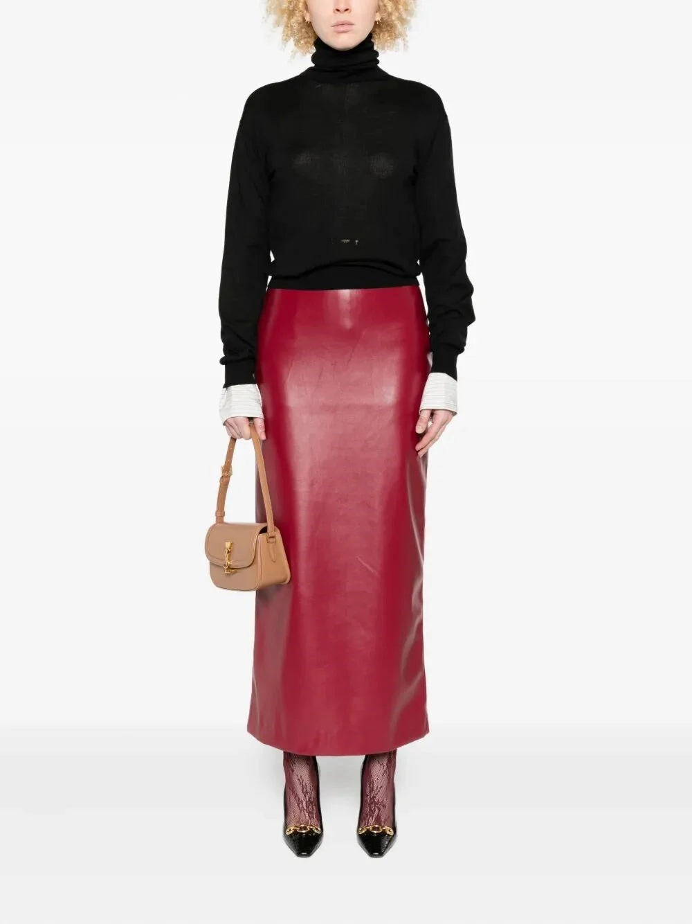 Saint Laurent Women Turtle-Neck Sweater