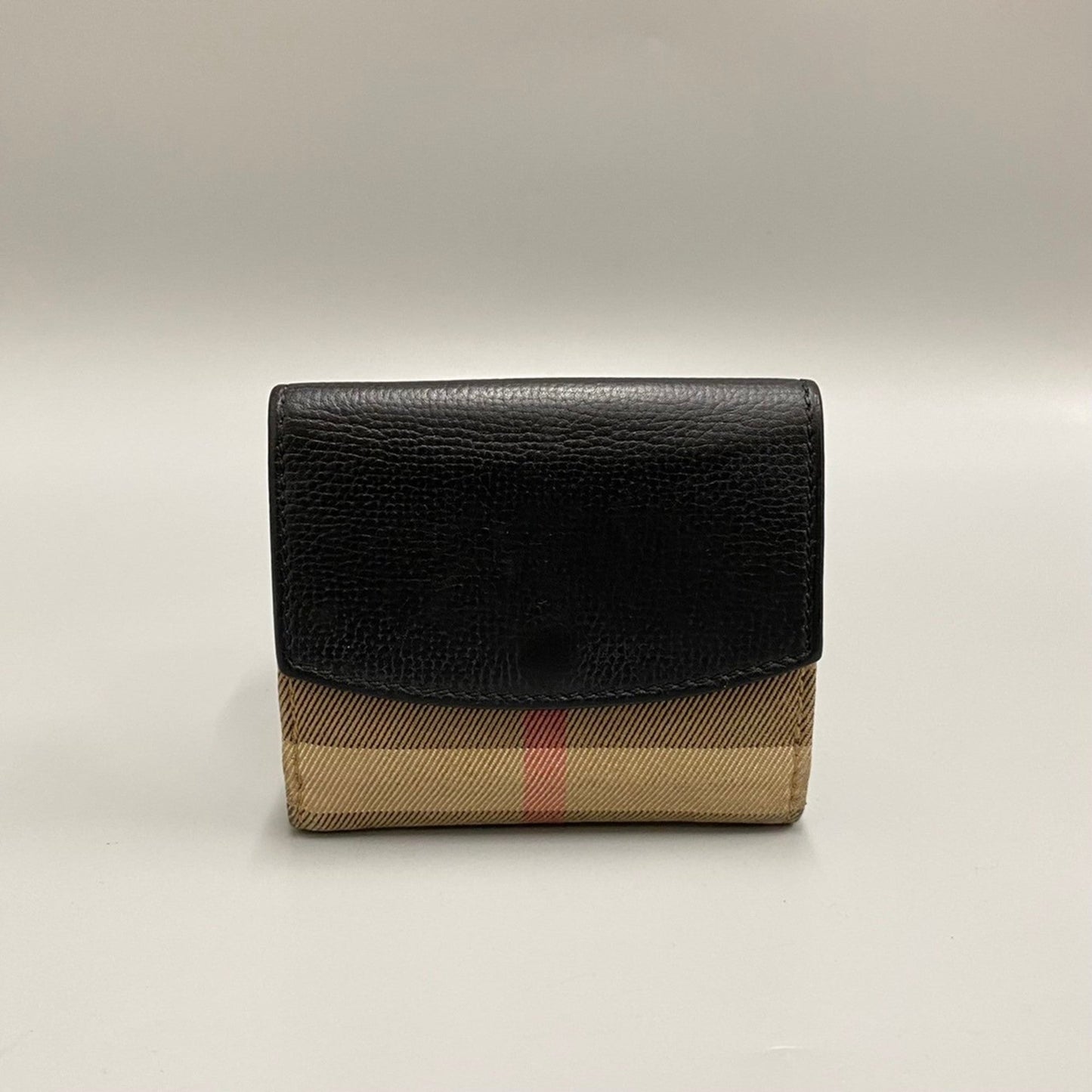 Burberry Leather Canvas Wallet (Bi-Fold) ()