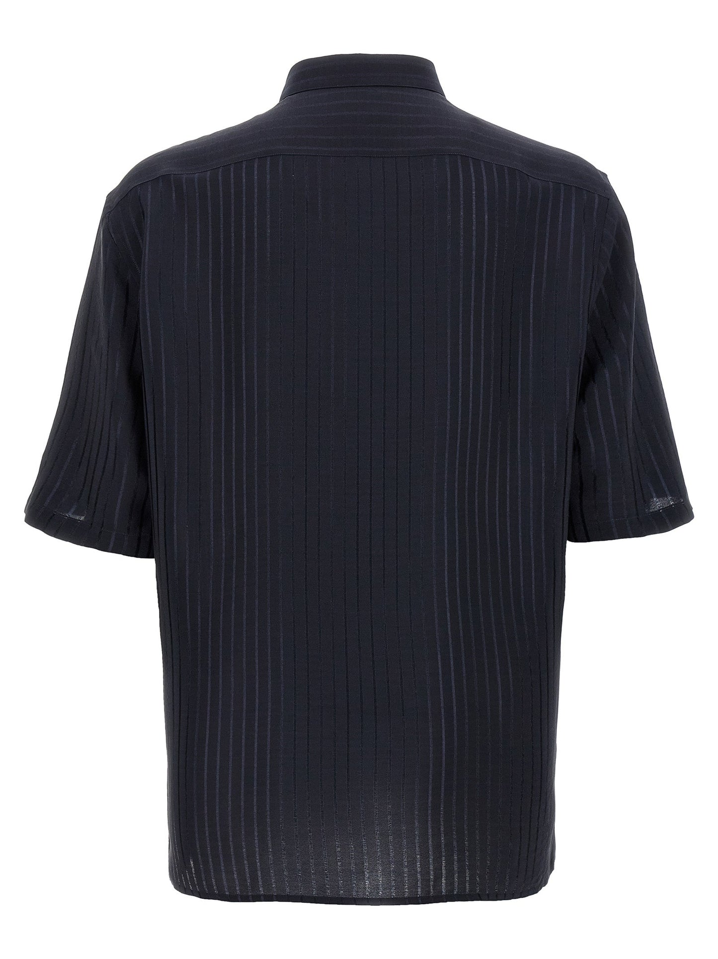 Saint Laurent Men Striped Shirt
