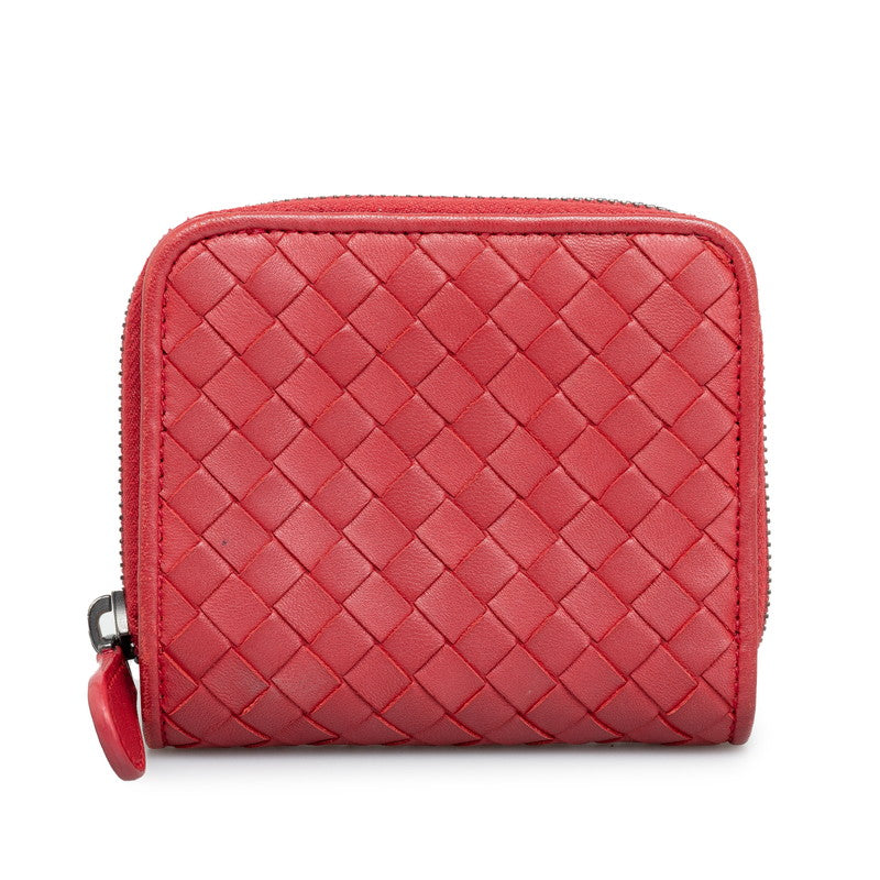 Bottega Veneta Zip Round Mini Wallet