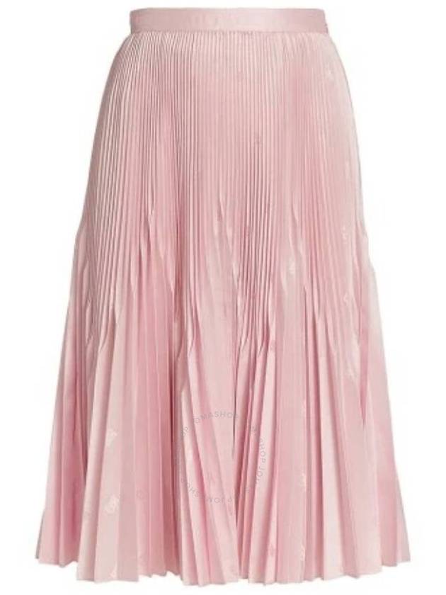Burberry Burberry Pale Candy Pink Angelina Pleated Skirt, Brand Size 8 (US Size 6)