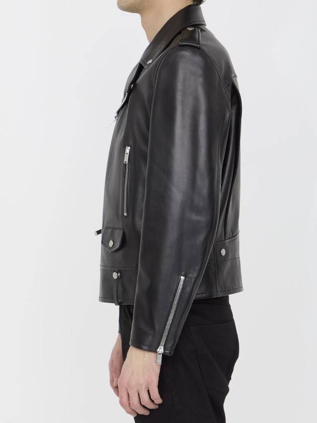 Saint Laurent Classic Motorcycle Jacket in Lambskin Black