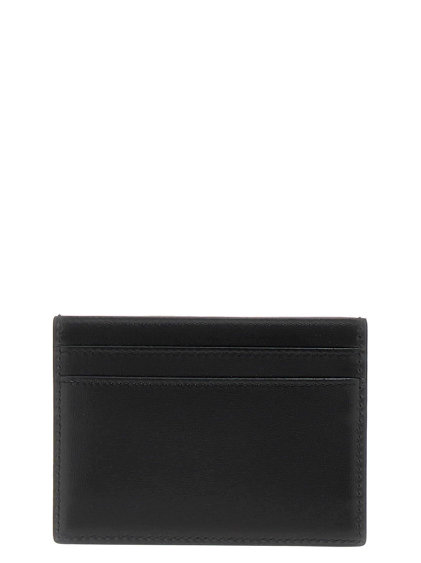 Saint Laurent Men Logo Leather Cardholder