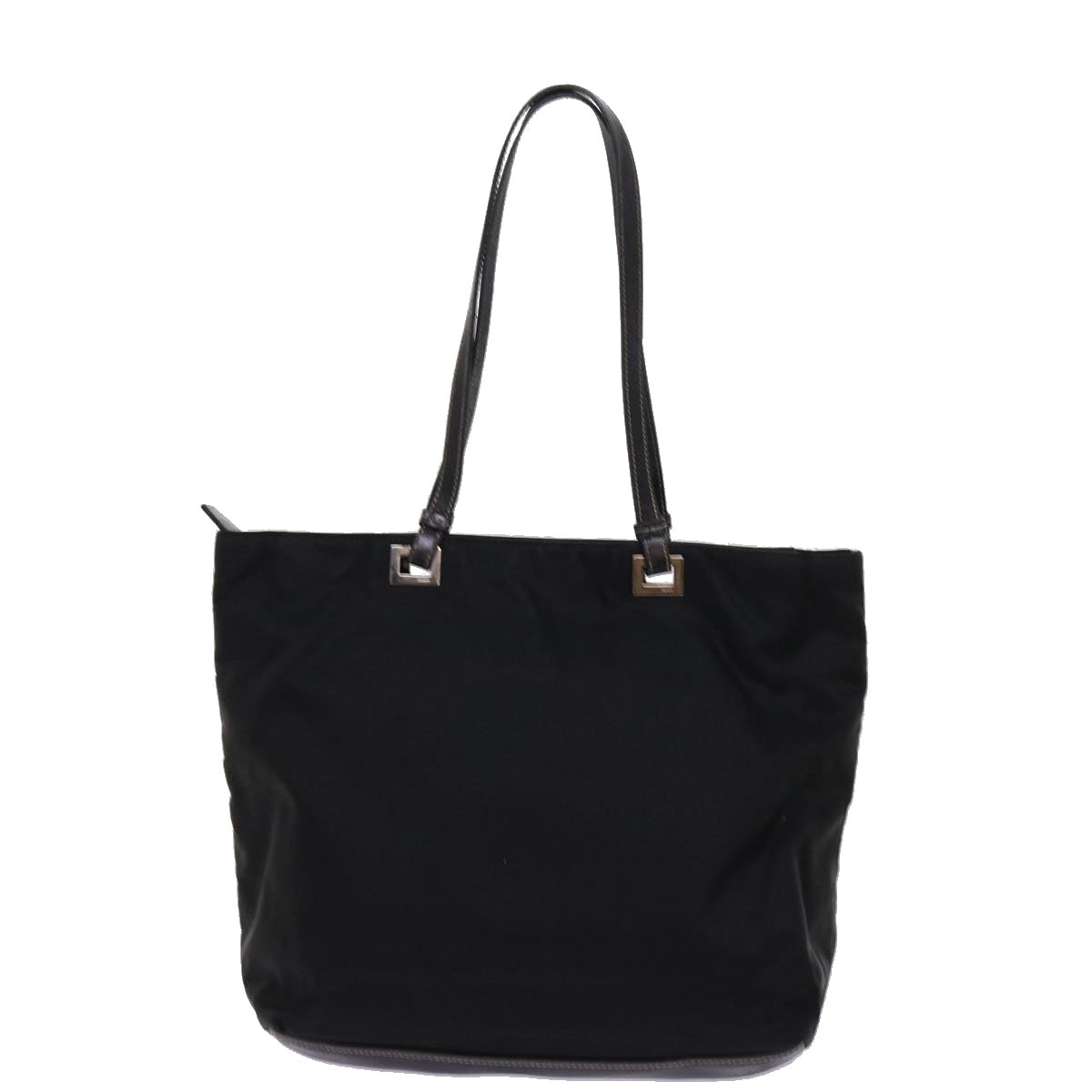 PRADA Tote Bag Nylon Black 61173