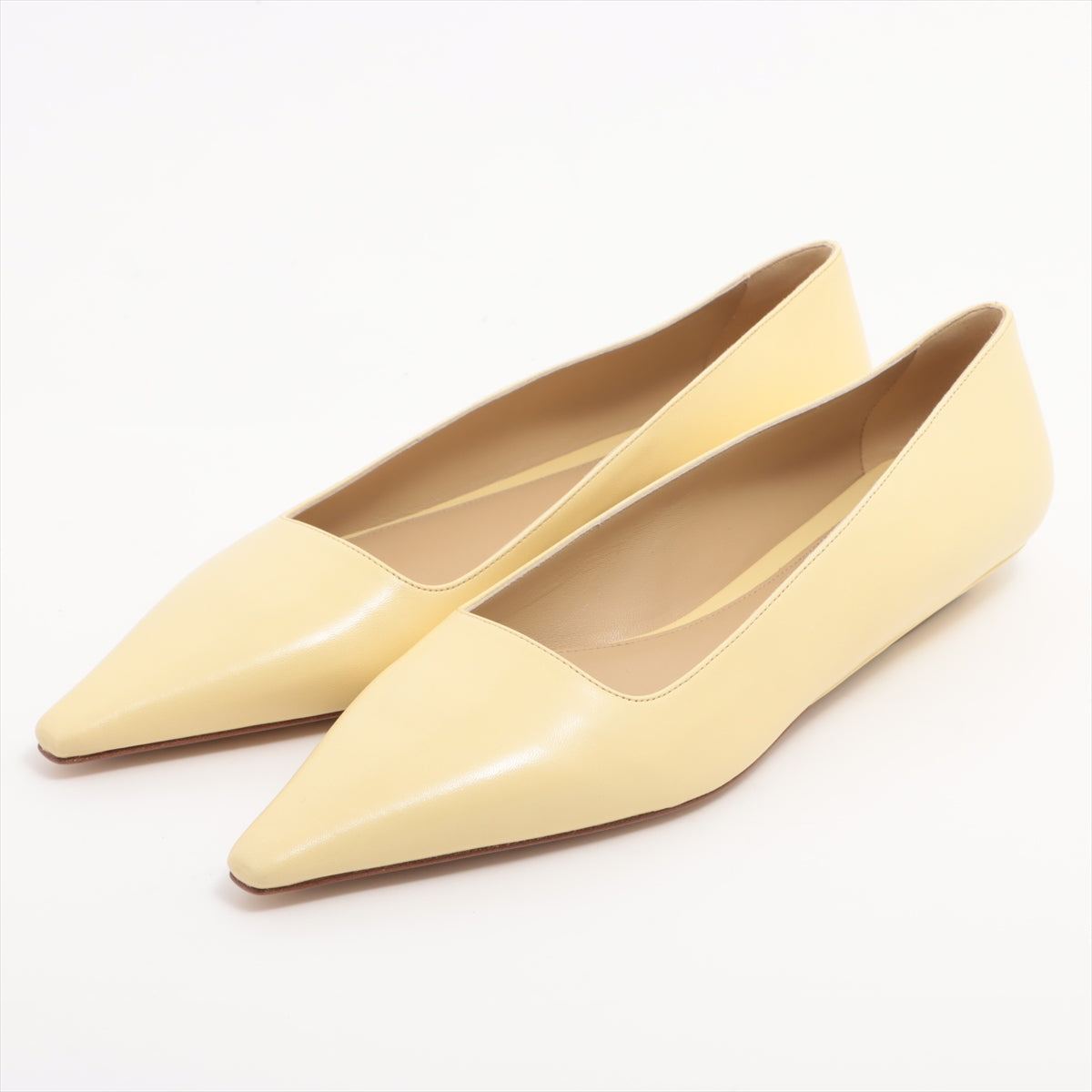 Bottega Veneta Flap Pump 37 Yellow Armond