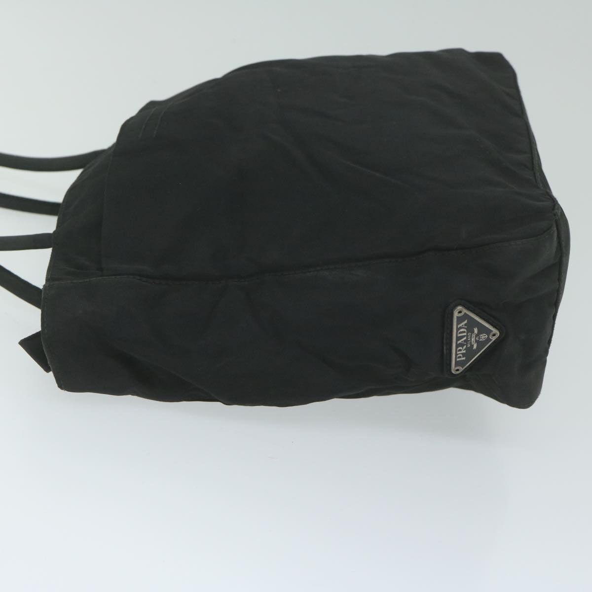 PRADA Tote Bag Nylon Black 61252