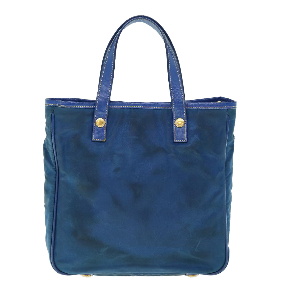 PRADA Hand Bag Nylon 2way Blue 61403
