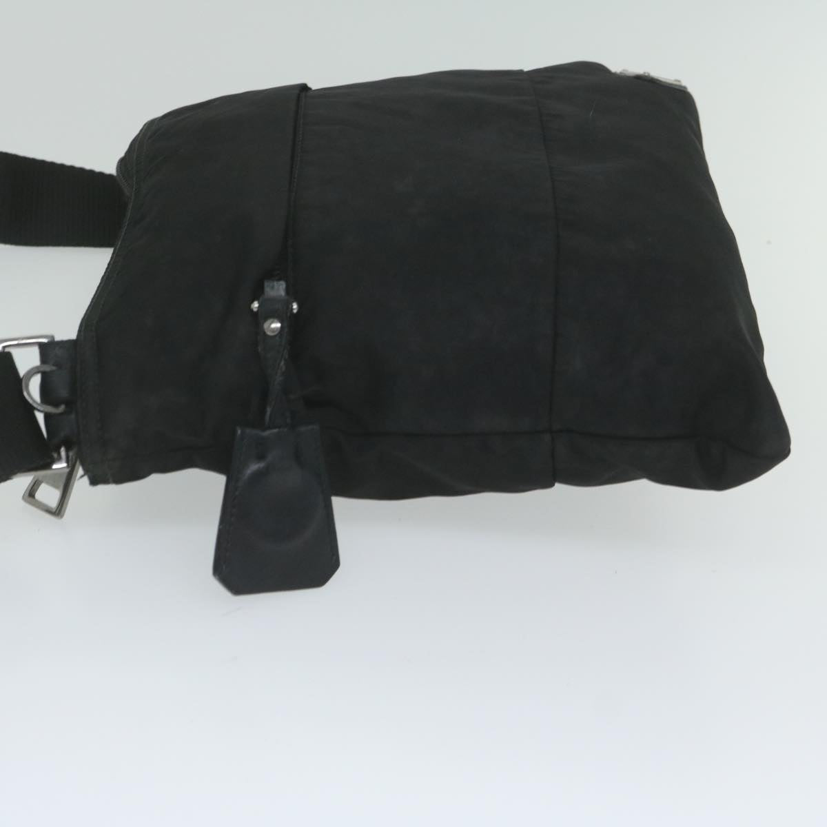 PRADA Shoulder Bag Nylon Black 61406
