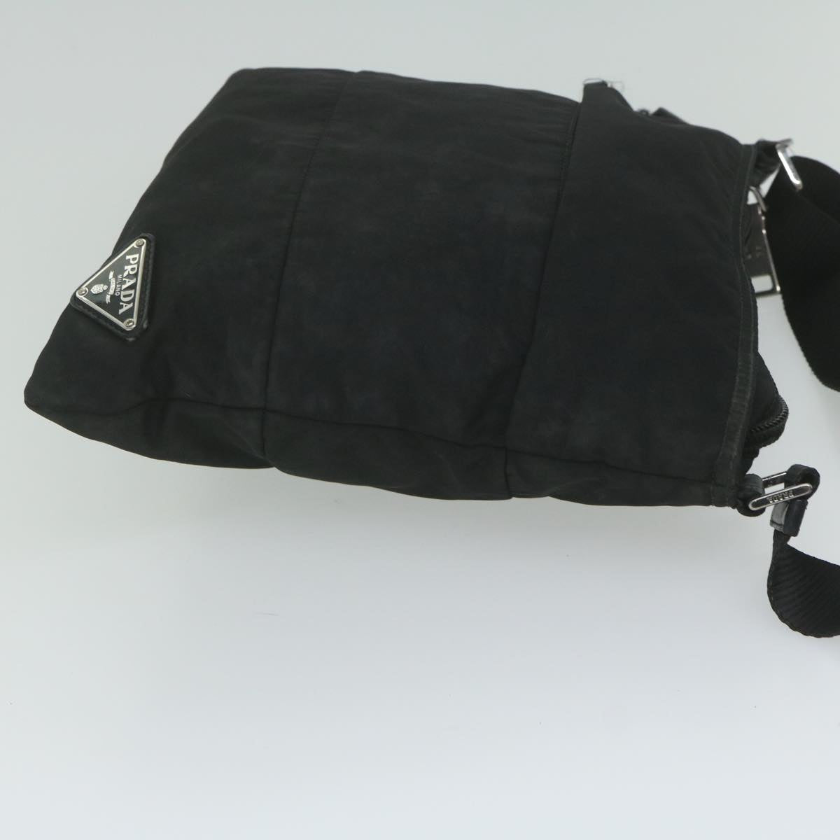 PRADA Shoulder Bag Nylon Black 61406