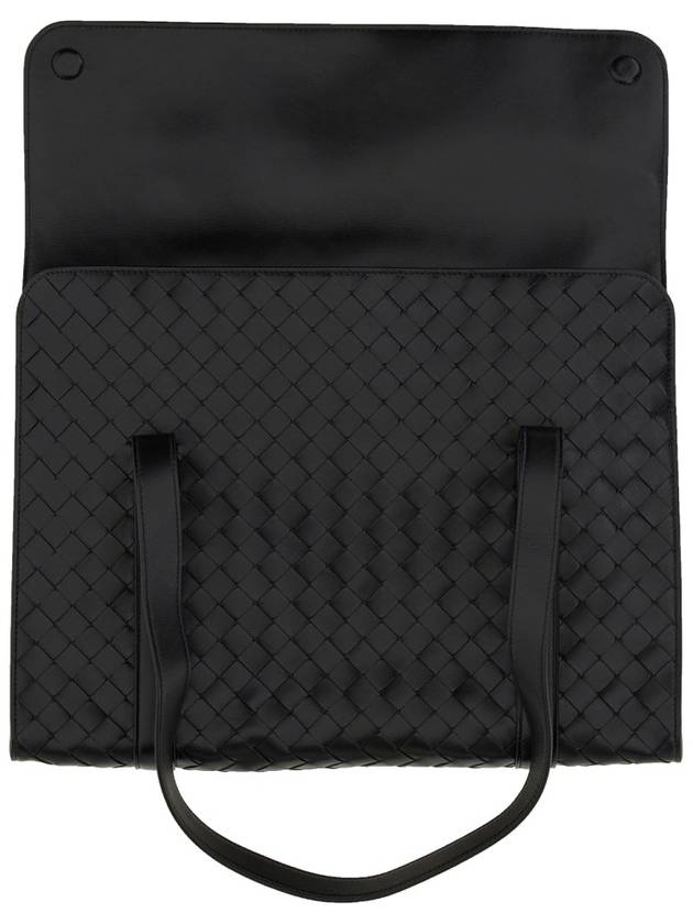 Bottega Veneta WOVEN PATTERN SHOULDER BAG