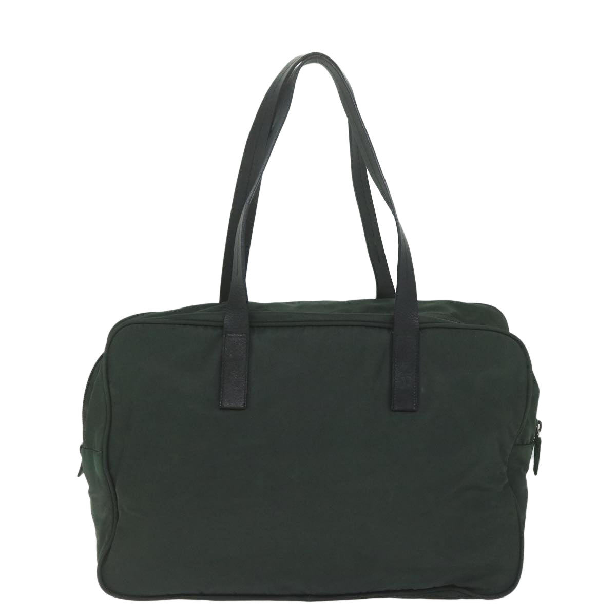 PRADA Hand Bag Nylon Green 61627