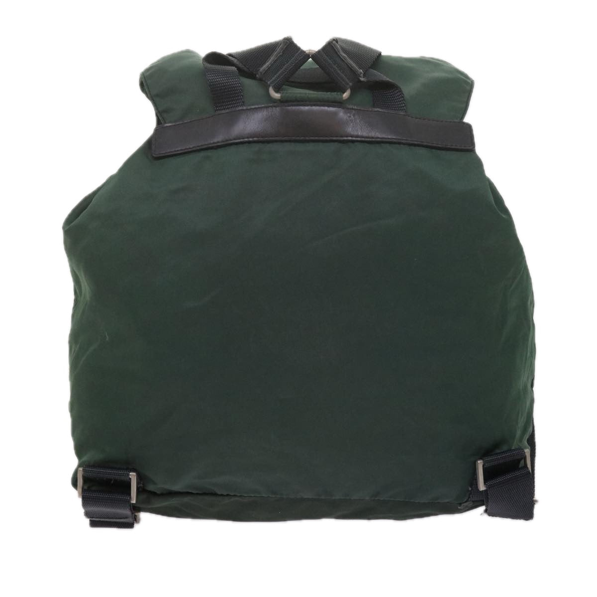 PRADA Backpack Nylon Green 61636