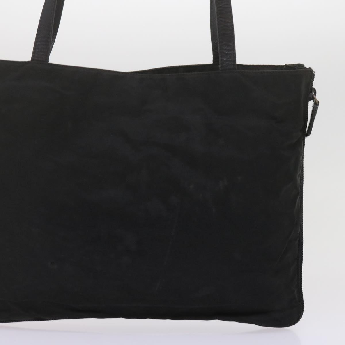 PRADA Tote Bag Nylon Black 61707