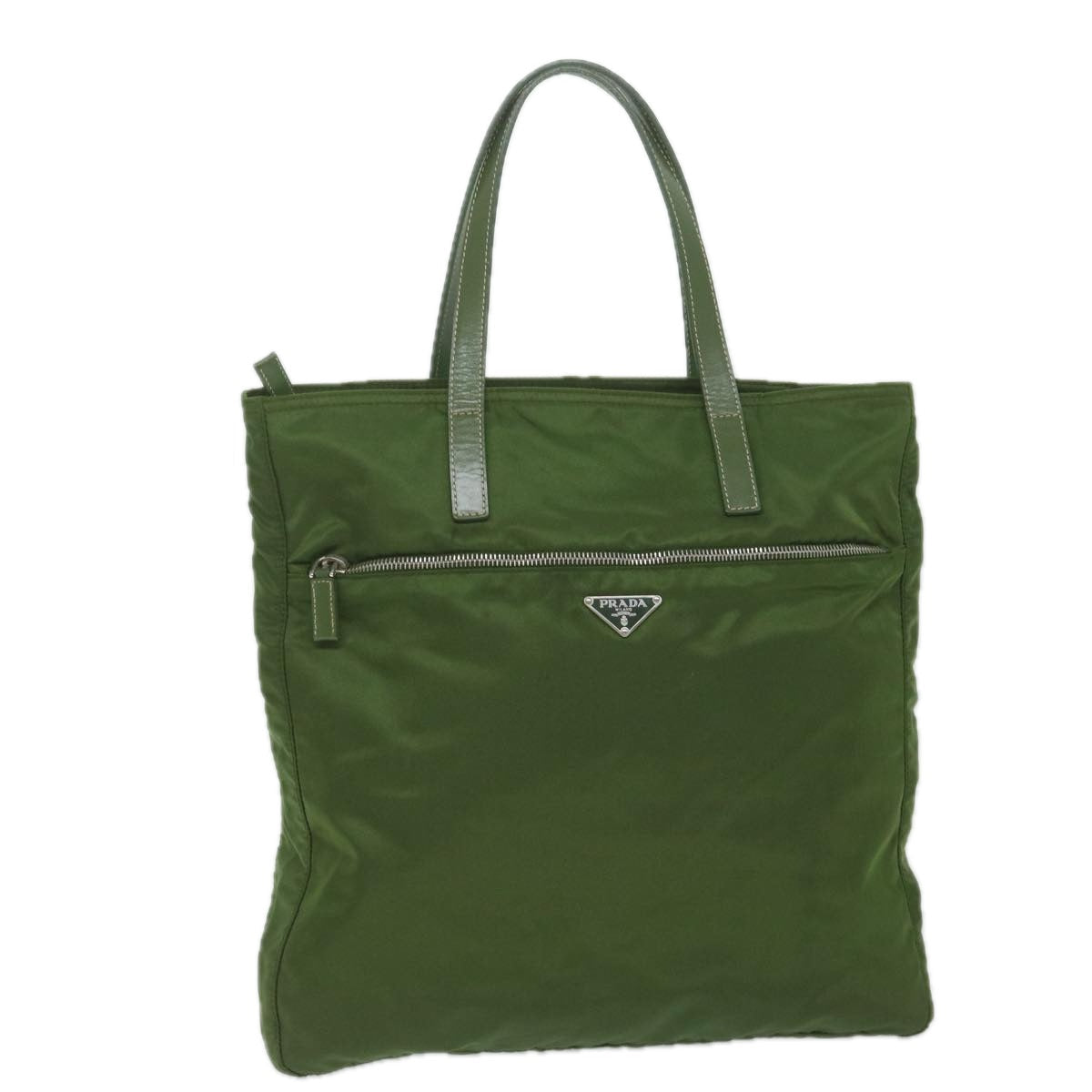 PRADA Tote Bag Nylon Green 61709