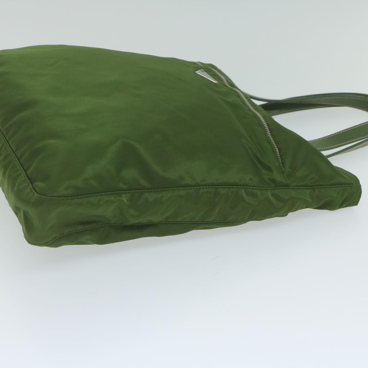 PRADA Tote Bag Nylon Green 61709