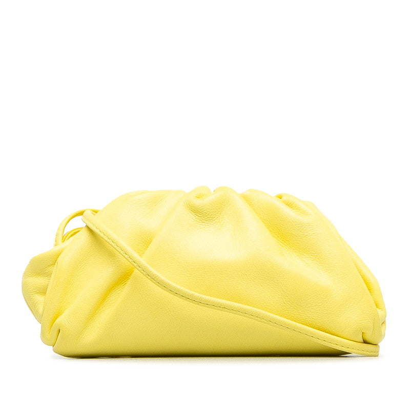 Bottega Veneta Coincase Leather Yellow Earl